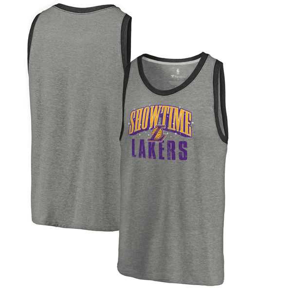 Los Angeles Lakers Fanatics Branded Showtime Hometown Collection Tri-Blend Tank Top - Heathered Gray,We sell and wholesale Los Angeles Lakers Fanatics Branded Showtime Hometown Collection Tri-Blend Tank Top - Heathered Gray on line form chian!